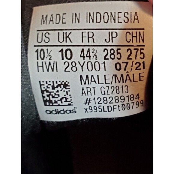 Adidas Lite Racer CLN 2.0 Black Sneaker Men's 10.5 - Picture 3 of 8